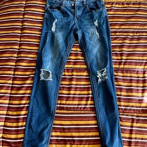 Distressed Jeans